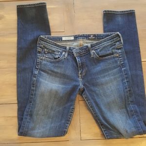 AG the Aubrey Skinny Straight Jeans Size 28r